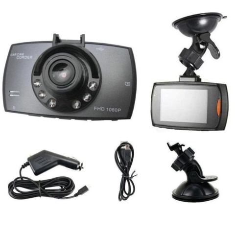 1477315-2 2 pcs G30 Dashcam 170° wide angle with G-Sensor - Free shipping