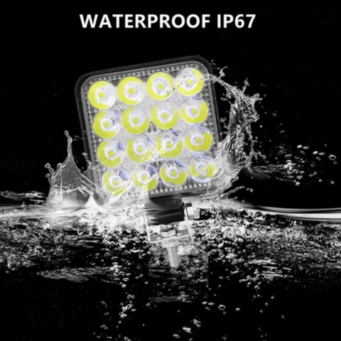 1477319-3 6 pcs LED Work Lights 1200 Lumen IP67 - Free shipping