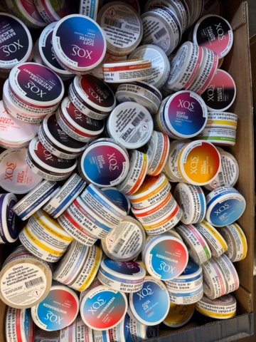1405427-3 *UPDATE* Lot of snus – approx. 1,629 pcs.