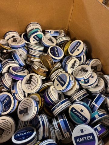 1405427-6 *UPDATE* Lot of snus – approx. 1,629 pcs.