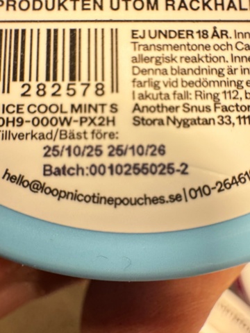 1405427-14 *UPDATE* Lot of snus – approx. 1,629 pcs.