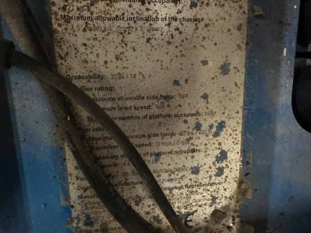 1477122-28 Saxlift Genie GS1930 -2013