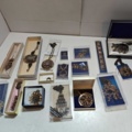 1400678-1 Large collection of bronze jewelry by designer Pentti Sarpaneva