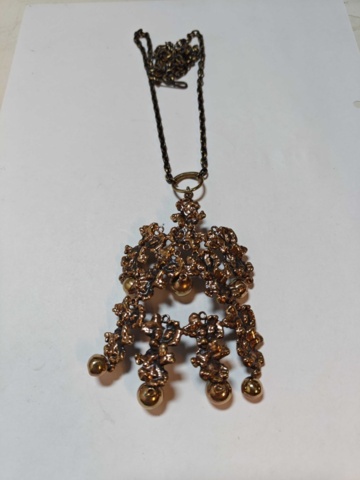 1400678-4 Large collection of bronze jewelry by designer Pentti Sarpaneva