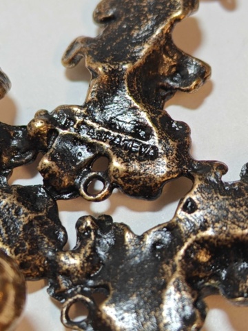 1400678-23 Large collection of bronze jewelry by designer Pentti Sarpaneva