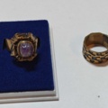 1400678-27 Large collection of bronze jewelry by designer Pentti Sarpaneva