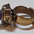 1400678-30 Large collection of bronze jewelry by designer Pentti Sarpaneva