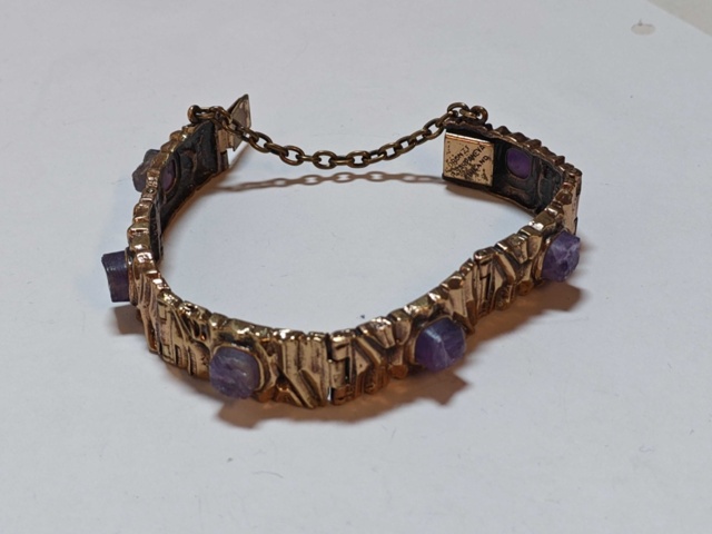 1400678-31 Large collection of bronze jewelry by designer Pentti Sarpaneva