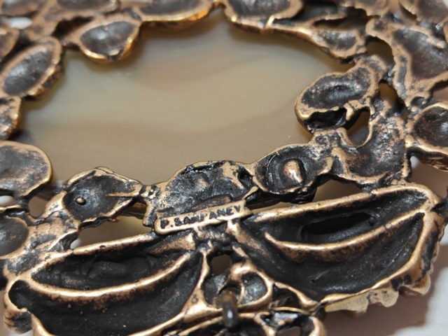 1400678-39 Large collection of bronze jewelry by designer Pentti Sarpaneva