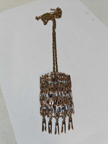 1400678-40 Large collection of bronze jewelry by designer Pentti Sarpaneva