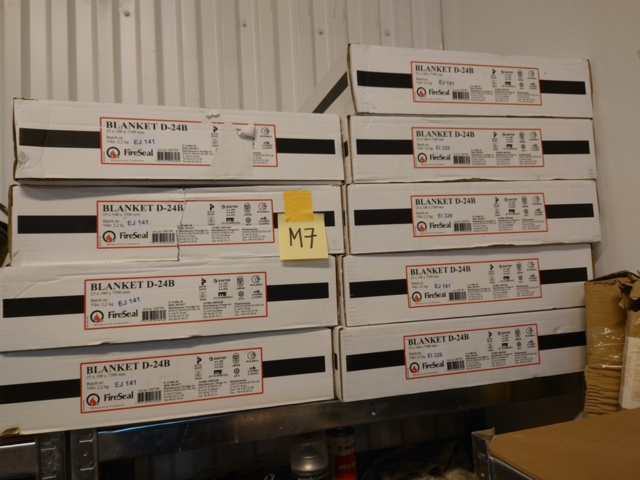 1477681-1 Fire insulation FireSeal Blanket D-24B - mineral wool, 9 pcs