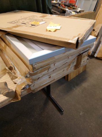 1477684-1 Information board / lockable notice board – A4, aluminum frame (6 pcs)