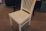 1477685 Wooden chair - white painted, classic model (30 pcs)
