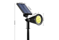 1477261 4 pcs Solar spotlight 7 LED - Free shipping