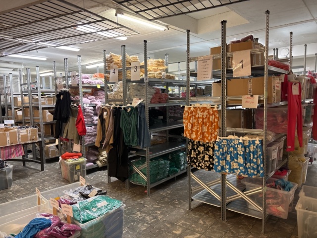 1409511-14 Large batch of stock from clothing store