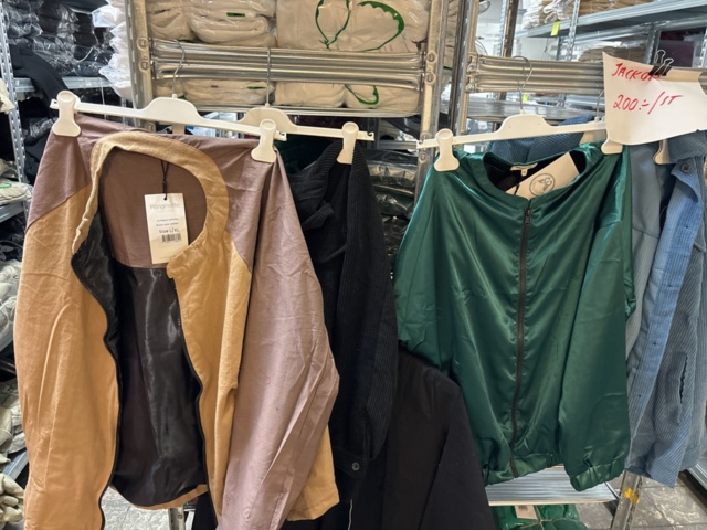 1409511-19 Large batch of stock from clothing store