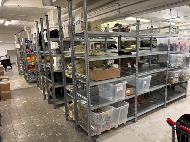 1409511-47 Large batch of stock from clothing store