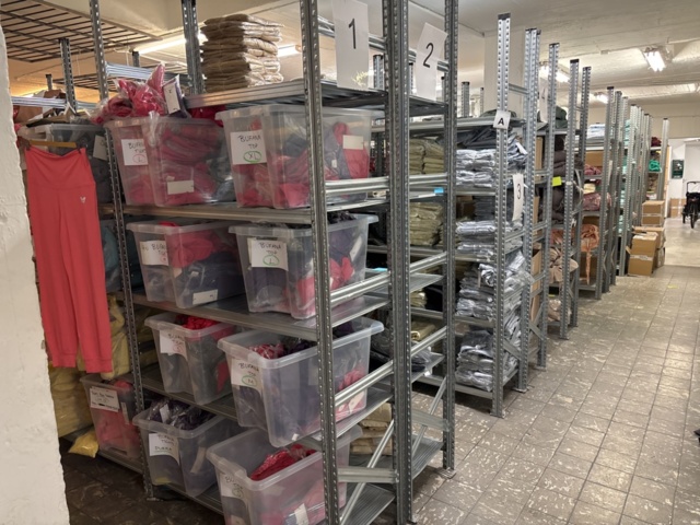 1409511-48 Large batch of stock from clothing store