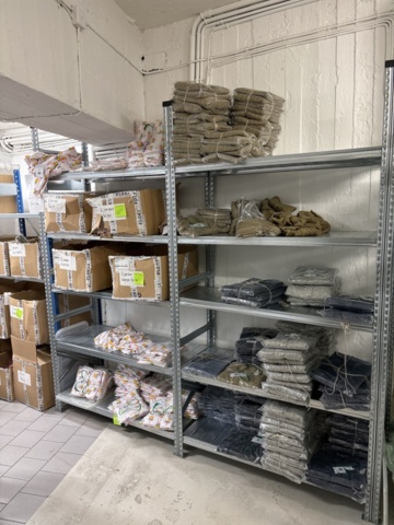 1409512-5 Shelving system for warehouse 120+ sections