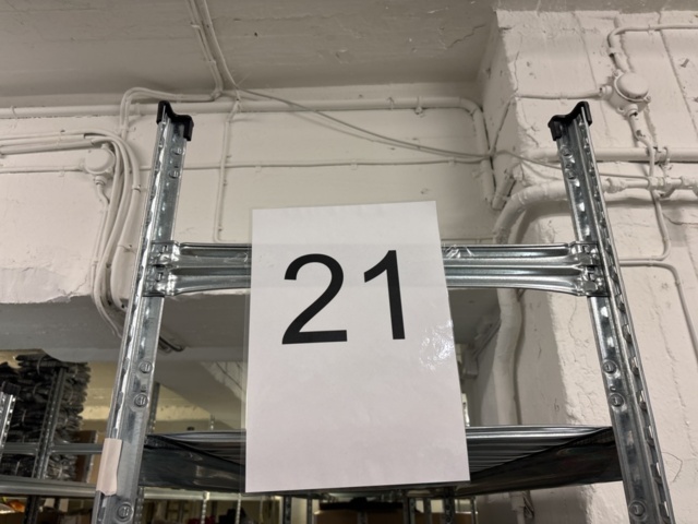 1409512-8 Shelving system for warehouse 120+ sections