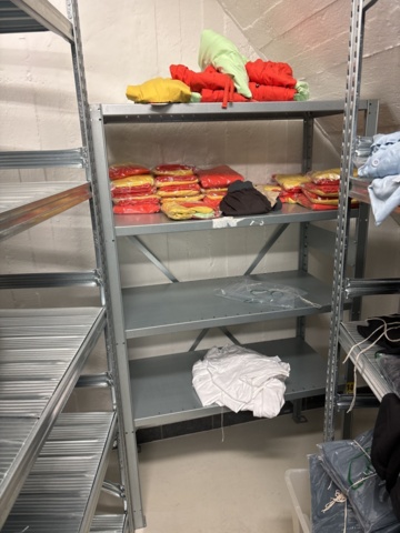 1409512-11 Shelving system for warehouse 120+ sections