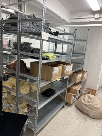 1409512-10 Shelving system for warehouse 120+ sections