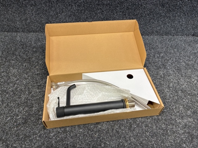 1477693-2 Basin mixer Skule high matt black, Svedbergs