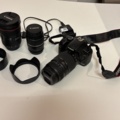 1409516-19 System camera with accessories - Canon EOS 450D