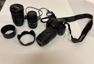 1409516 System camera with accessories - Canon EOS 450D