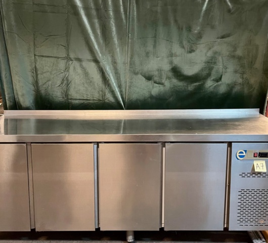 1477765-1 Refrigerated counter with 4 cabinets