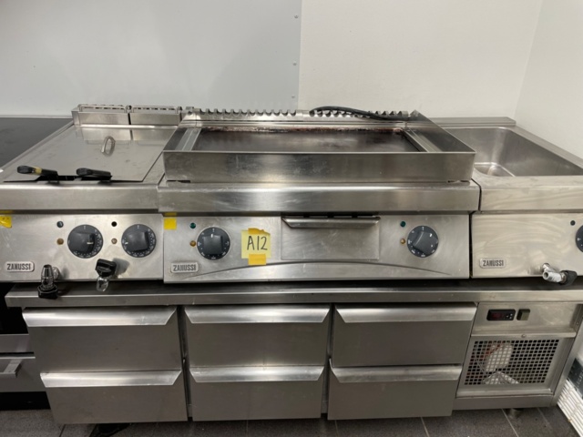 Combination unit – fryer, frying table, hot water bath and cooling ...
