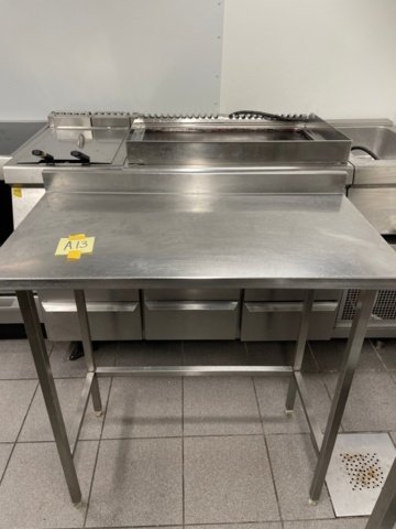 1477779-1 Stainless steel unloading table