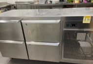 1477780 Refrigerated counter with 4 drawers, 1/1 GN