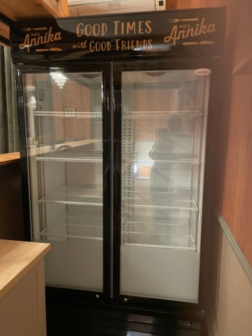 1477782-1 Beverage cooler / display cooler with glass doors, (double)