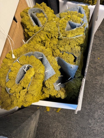 1405437-3 Decorative moss wall - stabilized moss 60×90 cm