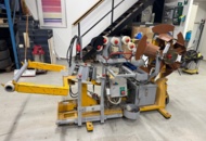 1405471 Cable reeling machine with length meter