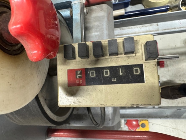 1405471-3 Cable reeling machine with length meter