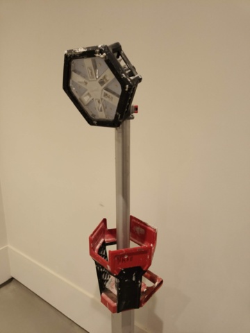 1401248-7 Två stycken arbetslampor Milwaukee