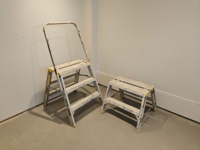 1401260-1 Två stycken trappstegar Wibe