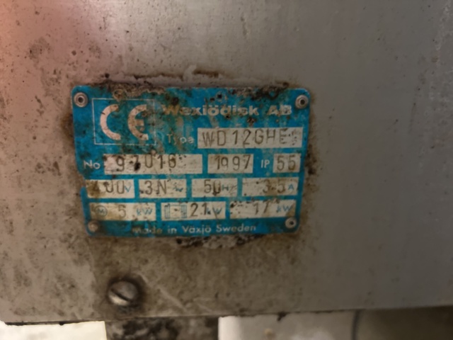 1384658-8 Disk drive - Wexiödisk WD-12GHE