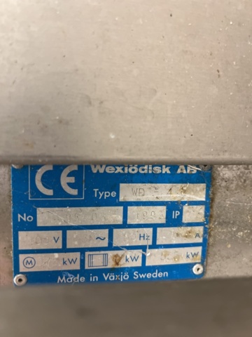 1384659-6 Dishwasher - Wexiödisk WD-4E