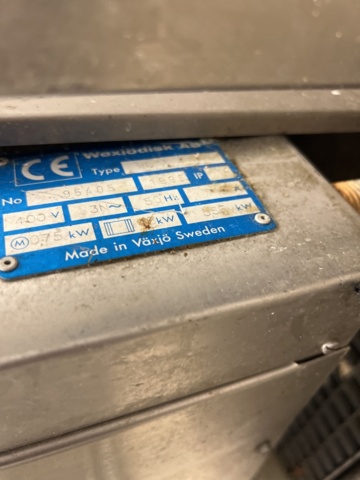 1384659-8 Dishwasher - Wexiödisk WD-4E