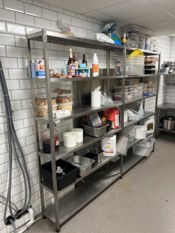 1384660-1 Sheet metal shelves 2 pcs