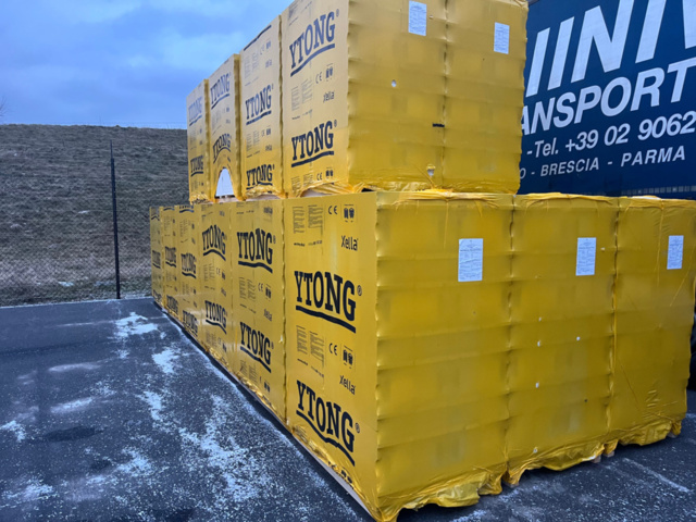 1477876-1 Lightweight concrete Ytong 36.5 cm 32 blocks (brand new)