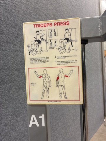 1476834-19 Dip machine, Technogym