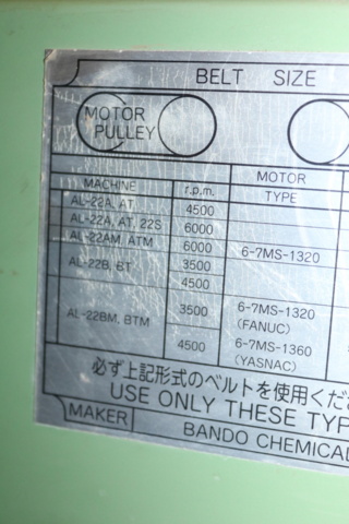 1416767-11 CNC Svarv Mori Seiki AL22S