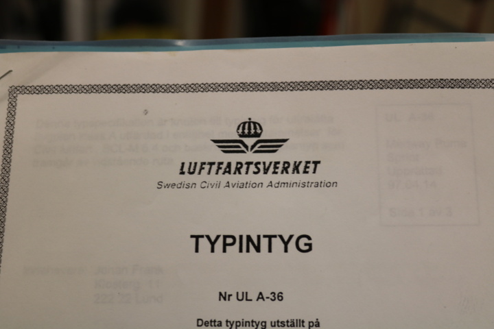 1416768-38 Ultralätt flygplan - Medway Puma Sprint