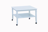 1477941 Coffee table with white top 80x80 - Ramnäs
