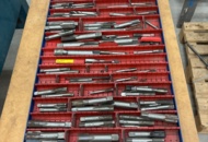 1444922 Sortiment gängtappar i backar – blandade dimensioner