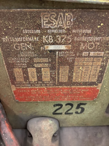 1444929-5 Svetsomformare ESAB KB 375